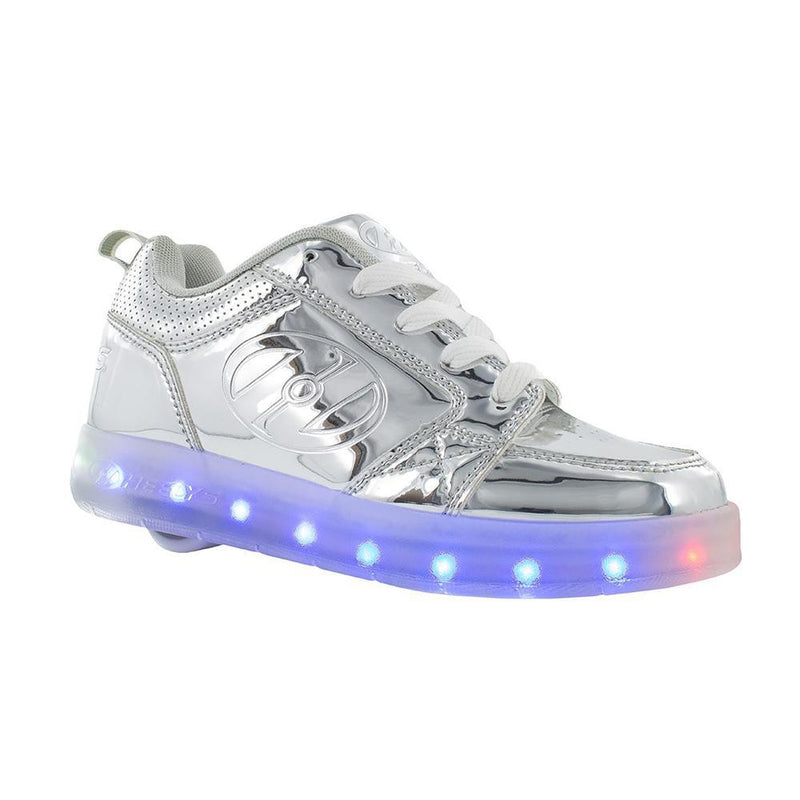 Heelys Premium 1LO Kids Skate Roller Shoes Sneaker Boys Girls LED Luminous US1