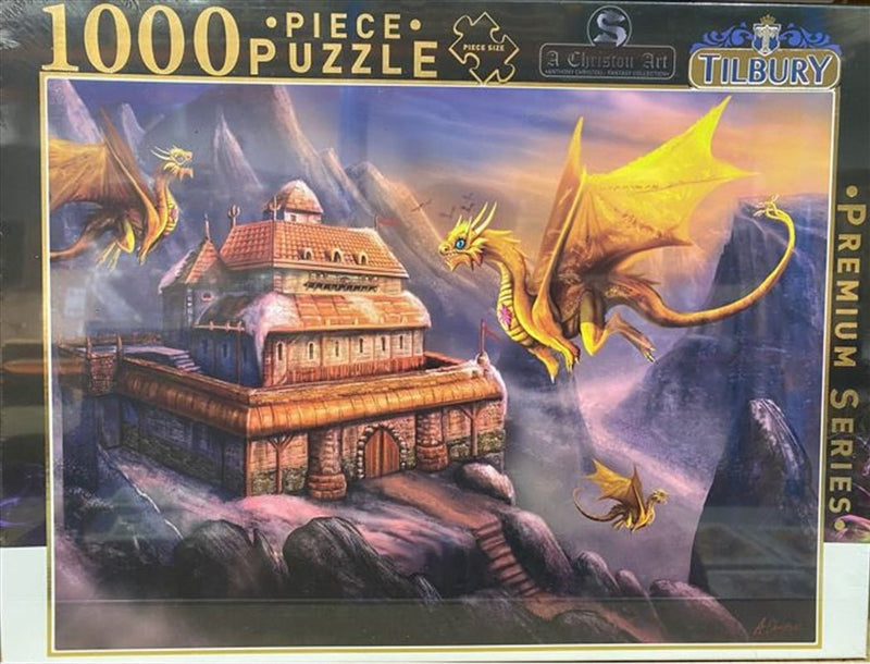Helia Dragons Sanctuary 1000 Piece Puzzle Payday Deals