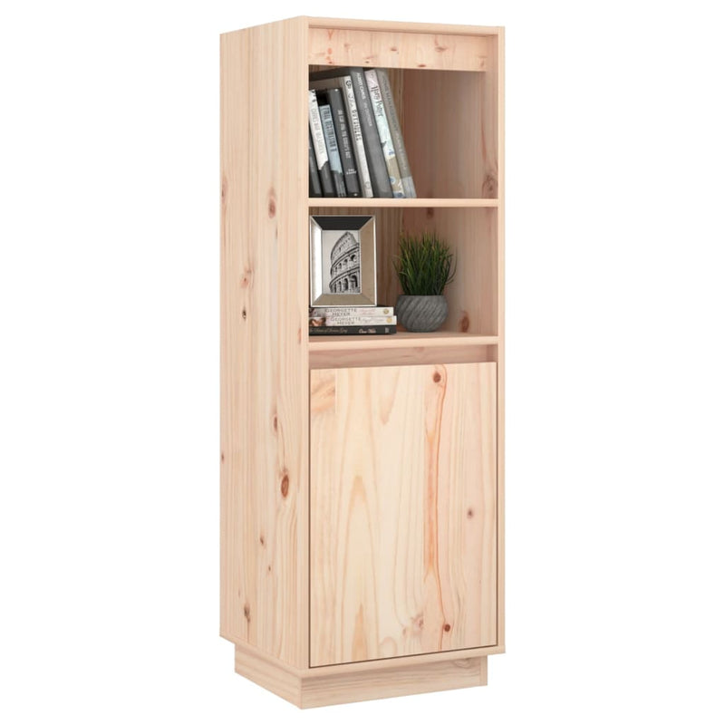 Highboard 37x34x110 cm Solid Wood Pine Payday Deals