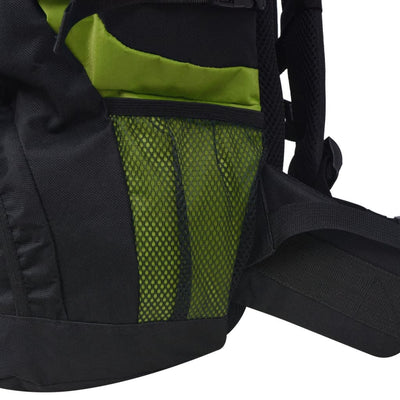 Hiking Backpack XXL 75 L Black and Green Payday Deals