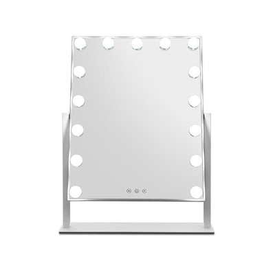 Embellir Hollywood Makeup Mirror with 15 Dimmable Bulb Lighted Dressing Mirror Payday Deals
