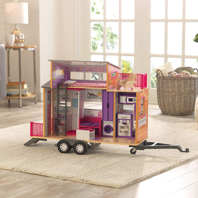 House Dollhouse with furniture for kids Payday Deals