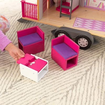 House Dollhouse with furniture for kids Payday Deals