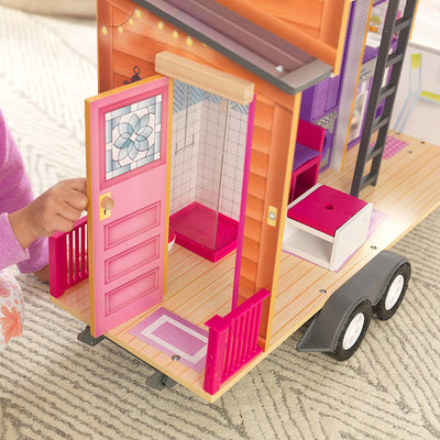 House Dollhouse with furniture for kids Payday Deals