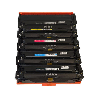 HP Compatible #201A Series Premium Generic Toner Cartridge PLUS extra Black set 5 cartridges