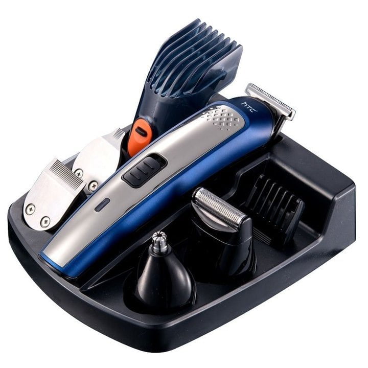 HTC Hair Clipper Beard Trimmer Electric Shaver Nose Haircut Grooming Kit Set Payday Deals