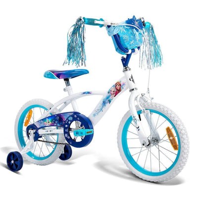 Huffy Disney Frozen Girls Bicycle 16"40cm Kids Bike Blue
