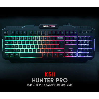 HUNTER PRO K511 Backlit Pro Gaming Keyboard Payday Deals