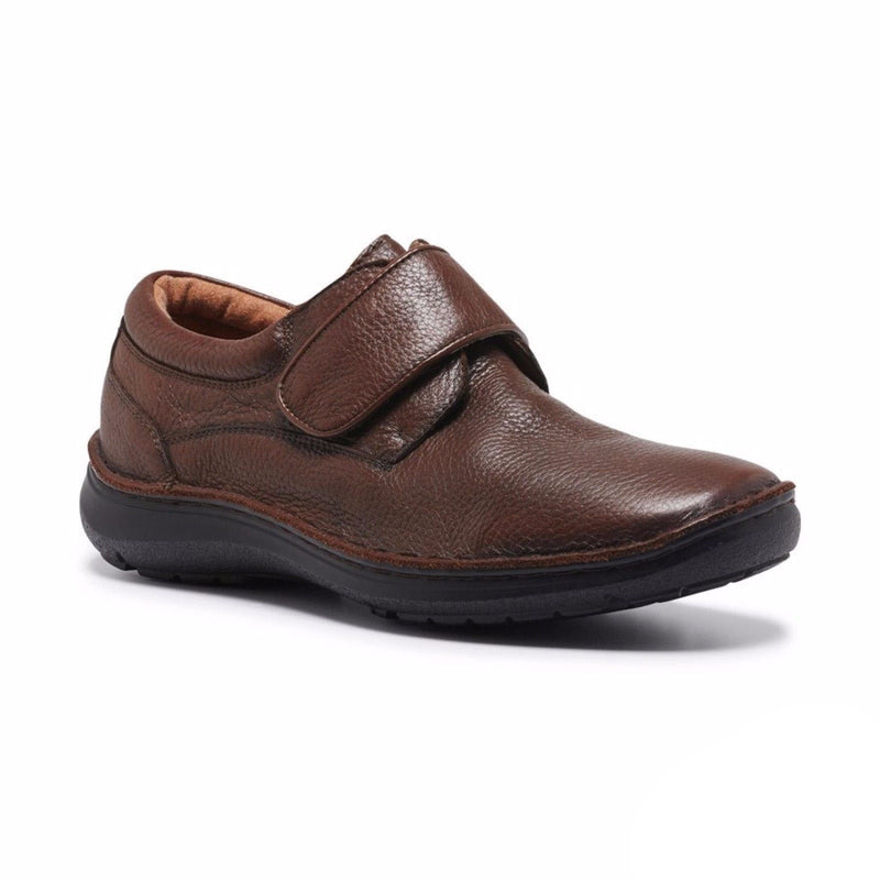 HUSH PUPPIES BLOKE Leather Shoes Slip On Extra Wide Work All Day Comfort Payday Deals