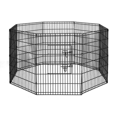 i.Pet Pet Dog Playpen 36" 8 Panel Puppy Exercise Cage Enclosure Fence