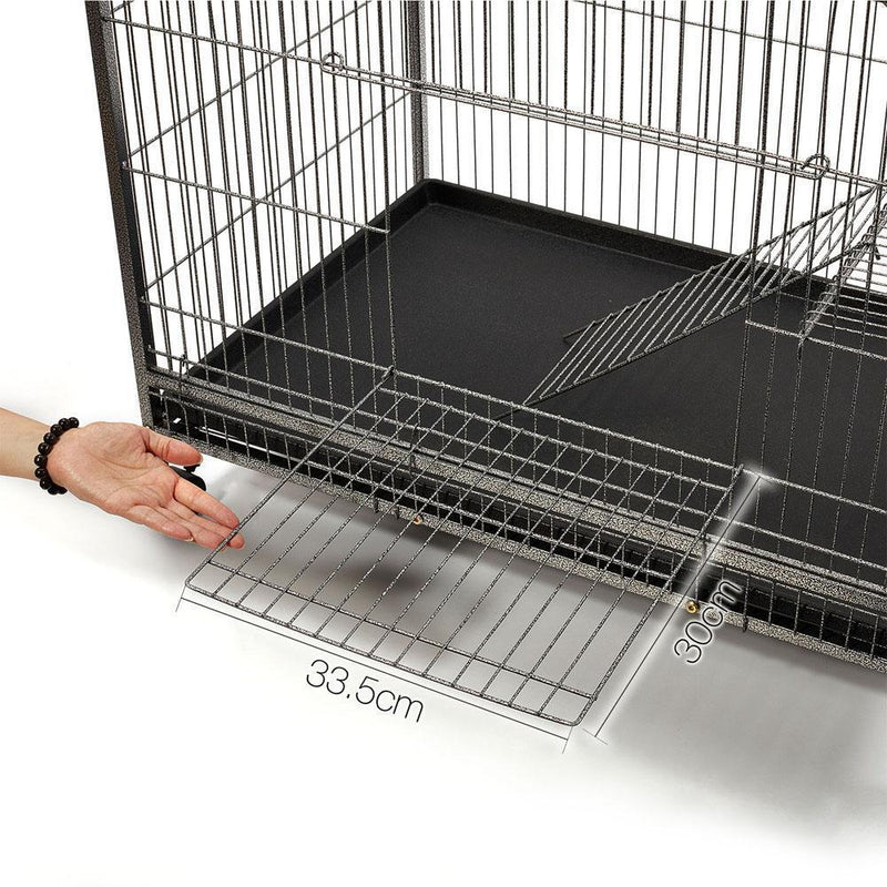  i.Pet 4 Level Pet Cage - Black