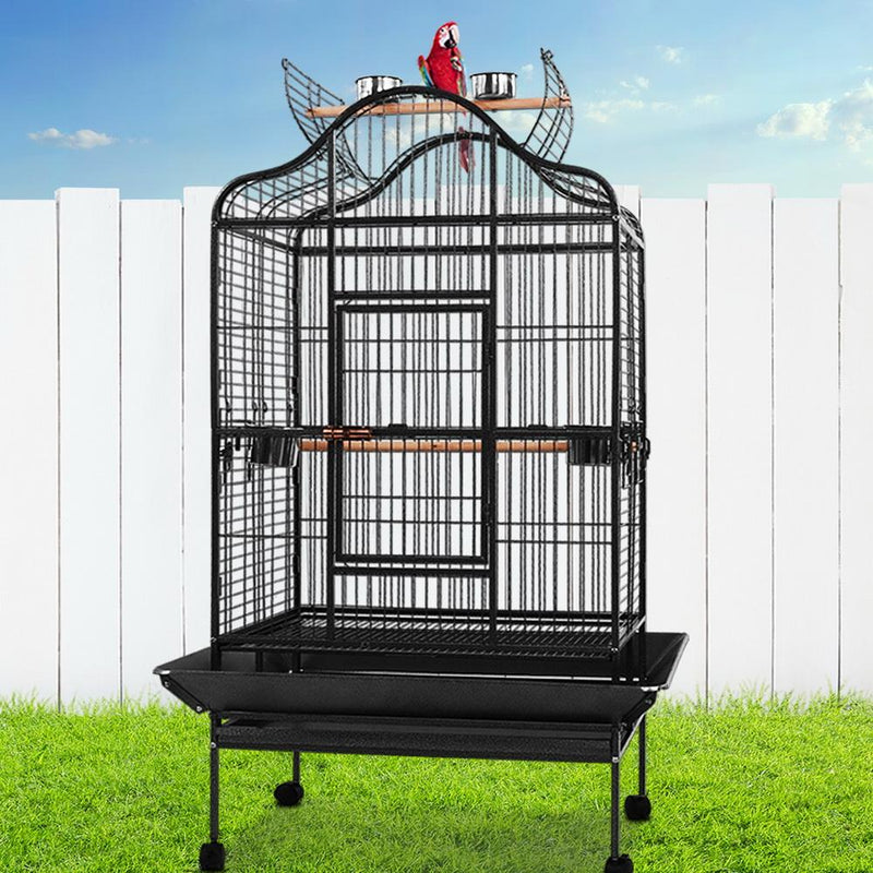 i.Pet Bird Cage Pet Cages Aviary 168CM Large Travel Stand Budgie Parrot Toys Payday Deals