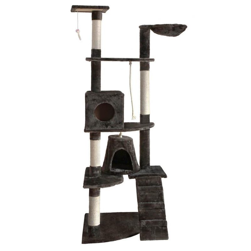 i.Pet Cat Tree 193cm Trees Scratching Post Scratcher Tower Condo House Furniture Wood Payday Deals