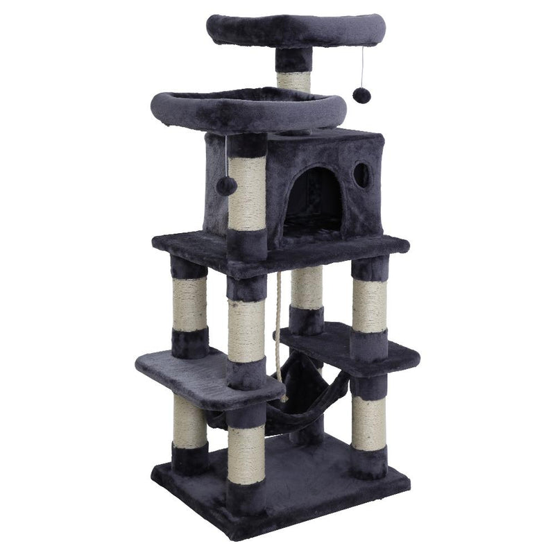 i.Pet Cat Tree Trees Scratching Post Scratcher Tower Condo House Furniture Wood Payday Deals