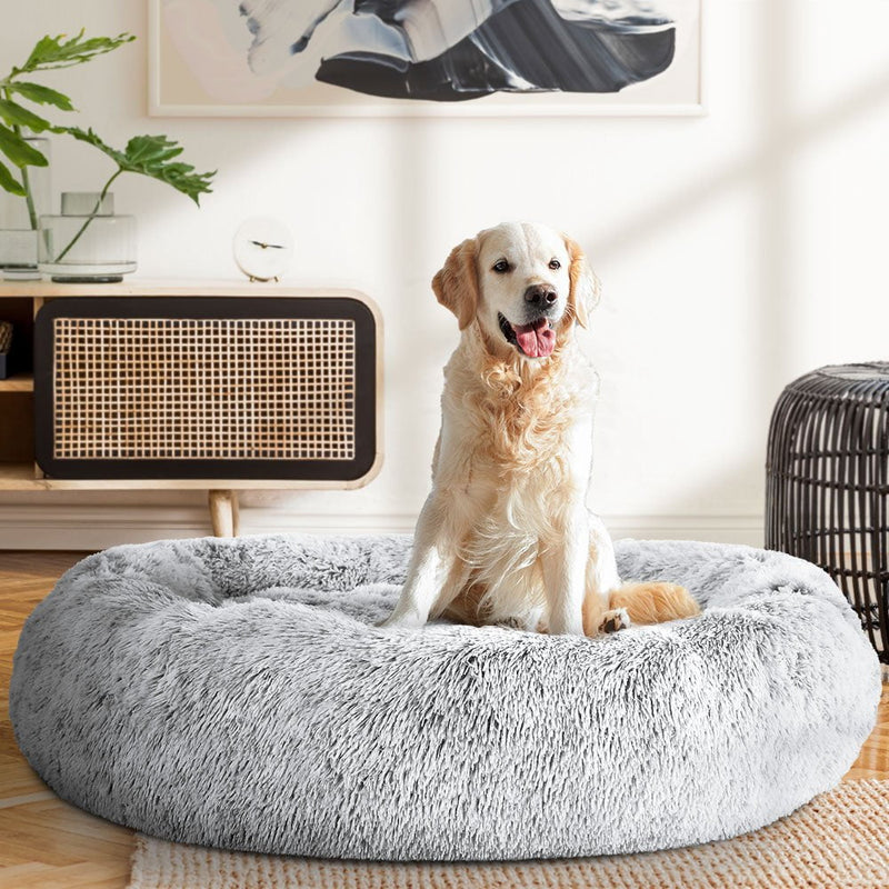 i.Pet Dog Bed Pet Bed Cat Extra Large 110cm Charcoal Payday Deals