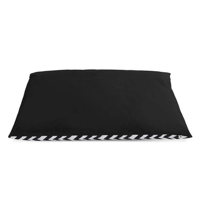 i.Pet Extra Large Canvas Pet Bed - Black & White