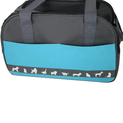 i.Pet Folding Portable Pet Carrier - Blue