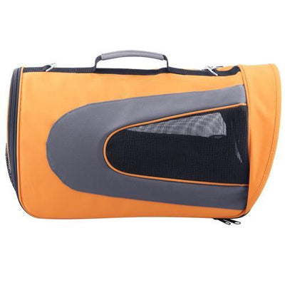 i.Pet Large Portable Foldable Pet Carrier - Orange