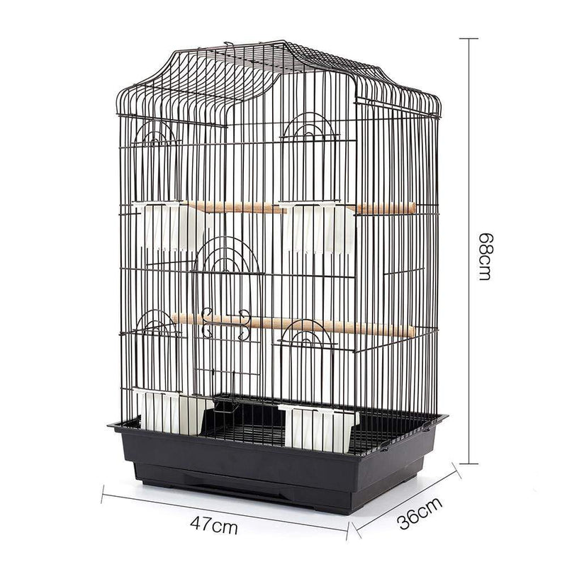 i.Pet Medium Bird Cage - Black