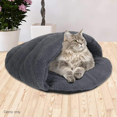i.Pet Medium Cave Pet Bed - Grey