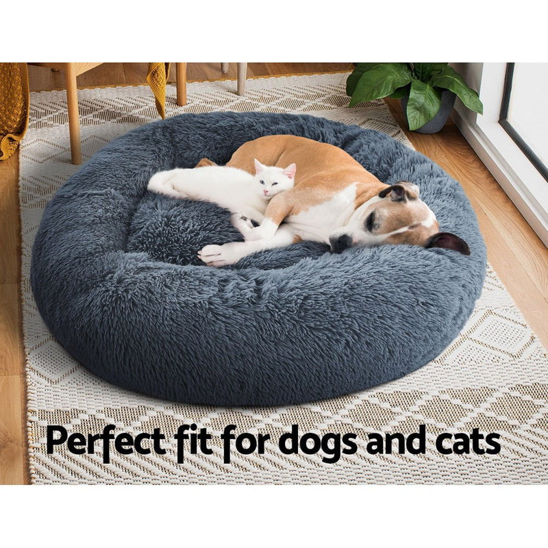i.Pet Pet Bed Dog Bed Cat Large 90cm Dark Grey Payday Deals