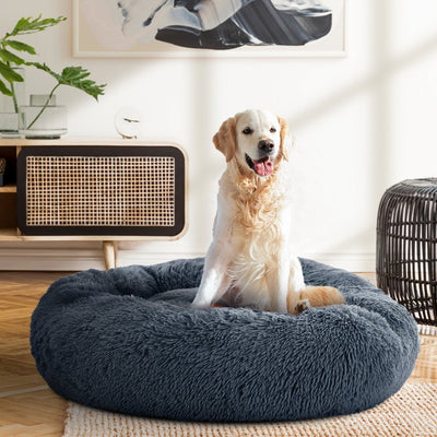 i.Pet Pet Bed Dog Bed Cat Large 90cm Dark Grey Payday Deals