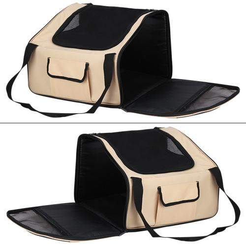i.Pet Portable Pet Car Seat Carrier - Beige