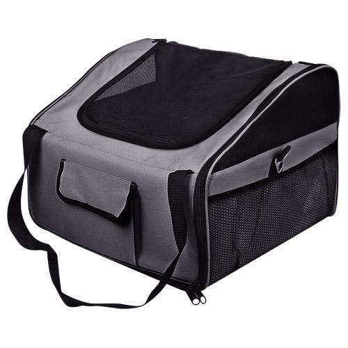 i.Pet Portable Pet Car Seat Carrier - Grey