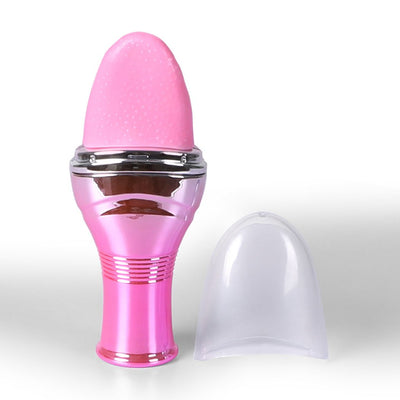 Licking Tongue Vibrator Sex Toy GSpot Oral Rechargeable Clit Multispeed Massager - Payday Deals