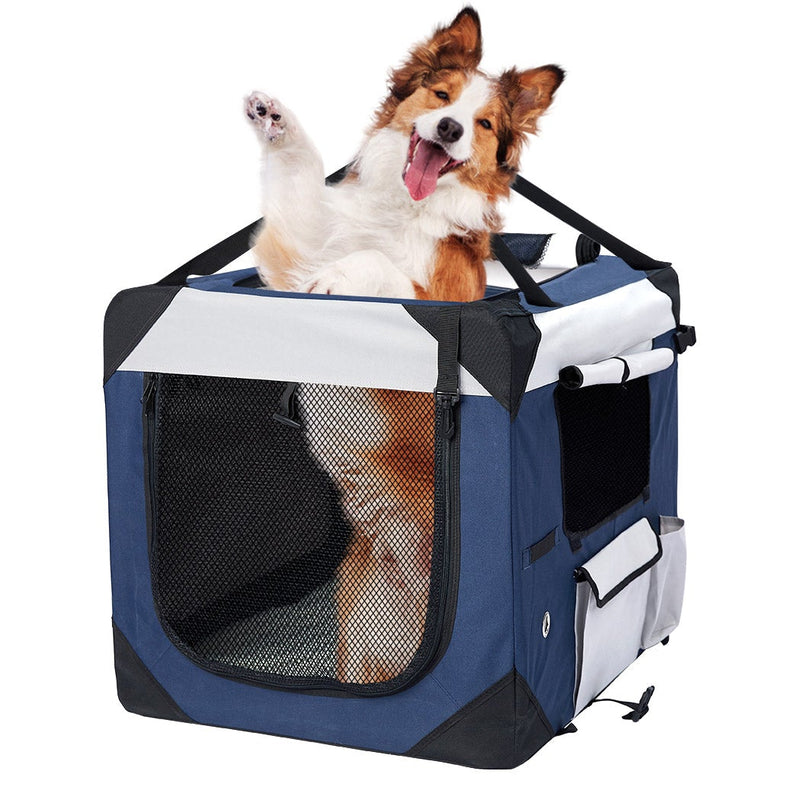 Pet Carrier Bag Dog Puppy Spacious Outdoor Travel Hand Portable Crate 2XL - Payday Deals