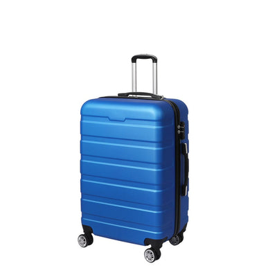 Slimbridge 28" Luggage Suitcase Trolley Travel Packing Lock Hard Shell Blue