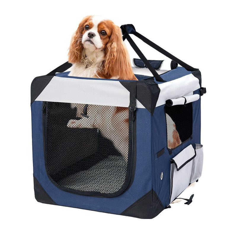 Pet Carrier Bag Dog Puppy Spacious Outdoor Travel Hand Portable Crate XL - Payday Deals