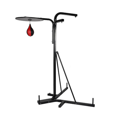 Centra Punching Bag Stand 3 Station Boxing Frame Sports Home Gym Training 227cm - Payday Deals