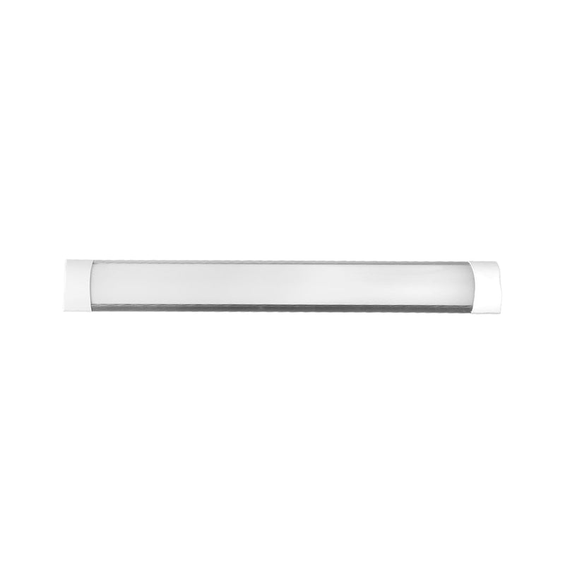 Emitto 10Pcs LED Slim Ceiling Batten Light Daylight 120cm Cool white 6500K 4FT
