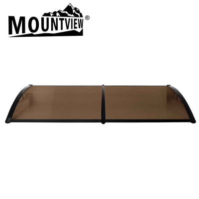 Mountview Window Door Awning Canopy Outdoor Patio Sun Shield Rain Cover 1 X 2.4M - Payday Deals