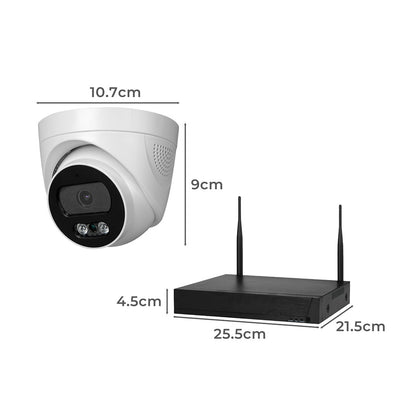 Wireless Security Camera Set System Wifi 1080P Home CCTV 8CH NVR Night Vision X4