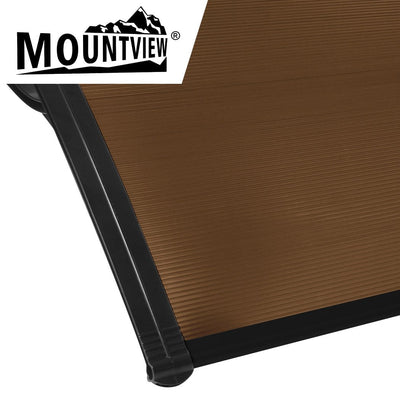 Mountview Window Door Awning Canopy Outdoor Patio Sun Shield Rain Cover 1M X 6M - Payday Deals