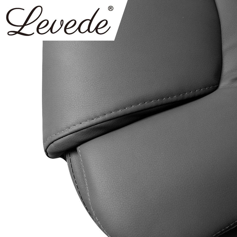 Levede Gaming Chair Office Computer Seat Racing PU Leather Executive Footrest - Payday Deals