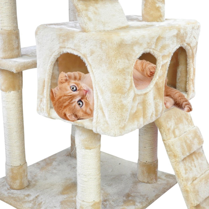 PaWz 2.1M Cat Scratching Post Tree Gym House Condo Furniture Scratcher Tower - Payday Deals