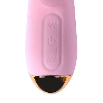 Vibrator Rabbit Double Motor G-Spot Dildo Massager Rechargeable Sex Toys Female Pink - Payday Deals