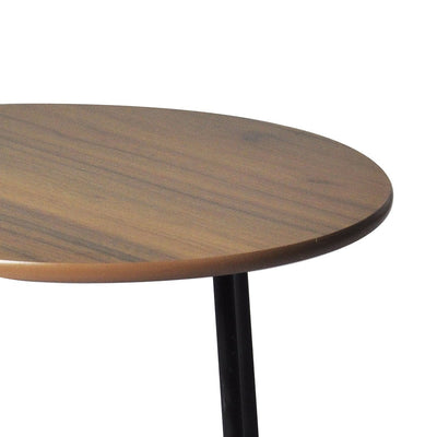 Levede Bedside Tables Side Table Nightstand Storage Steel Legs Industrial Brown
