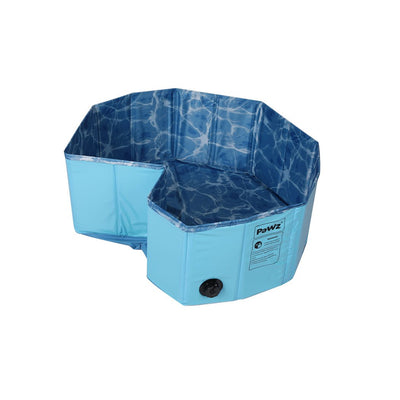 Portable Pet Swimming Pool Kids Dog Cat Washing Bathtub Outdoor Bathing L - Payday Deals