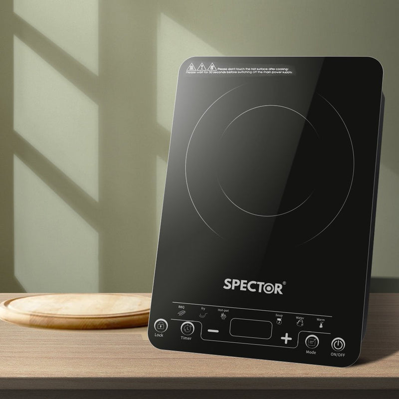 Spector Electric Induction Cooktop Touch Screen Cook Top 220V 240V Kitchen Cooker
