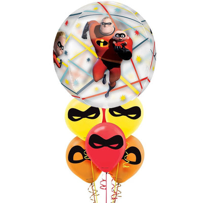 Incredibles 2 Clear Orbz Balloon Party Pack
