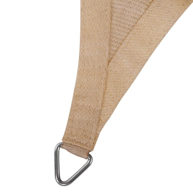 Instahut 2 x 4m Waterproof Rectangle Shade Sail Cloth - Sand Beige Payday Deals