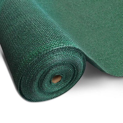 Instahut 70% Sun Shade Cloth Shadecloth Sail Roll Mesh Outdoor 175gsm 3.66x20m Green