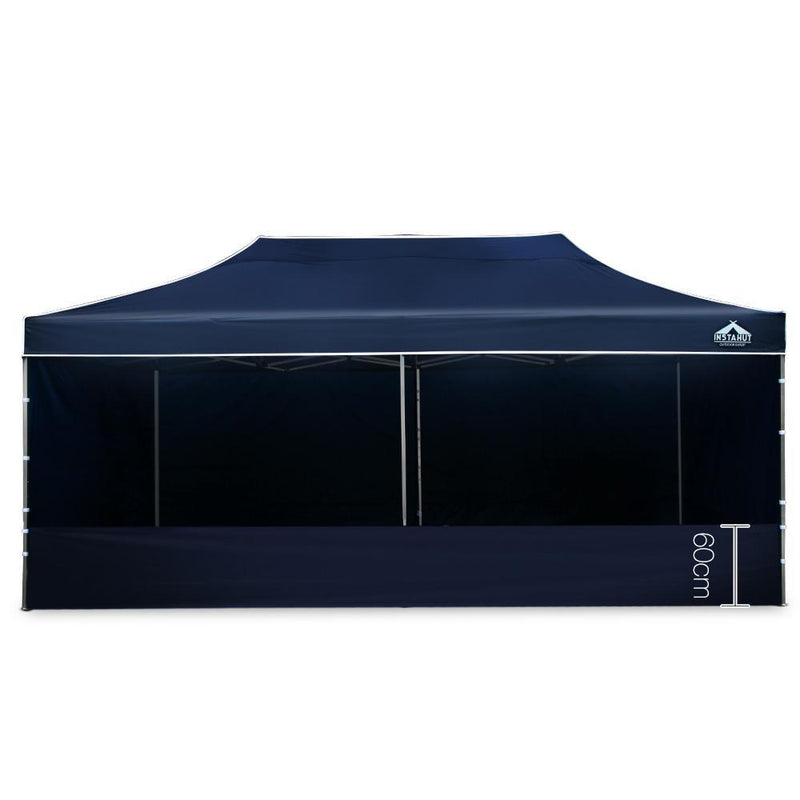 Instahut 3 x 6m Aluminium Pop Up Gazebo - Navy