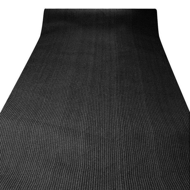 Instahut 50% UV Sun Shade Cloth Shadecloth Sail Roll Mesh Garden Outdoor 1.83x50m Black