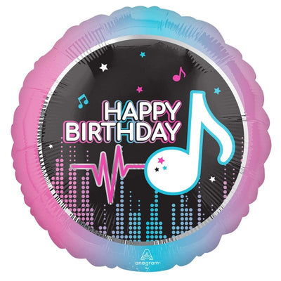 Internet Famous Happy Birthday Round Foil Balloon