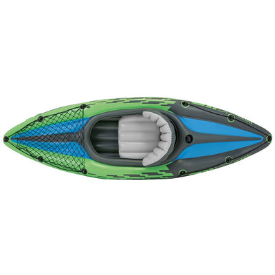 Intex Kayak Boat Inflatable K1 Sports Challenger 1 Seat Floating Oars River Lake Payday Deals